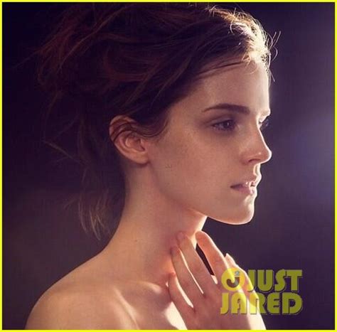 emma watson sexy naked|Harry Potter star Emma Watson poses nude for the environment